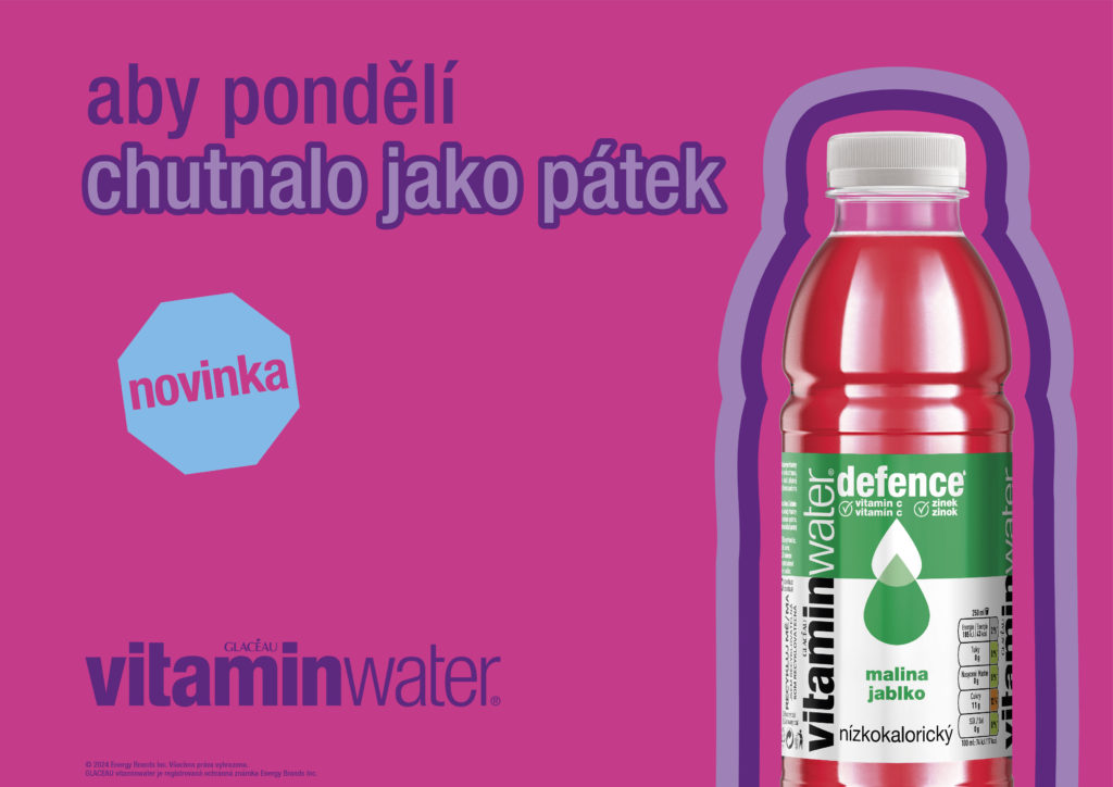 Novinka: Vitaminwater – Vaše denní dávka zdraví a svěžesti!