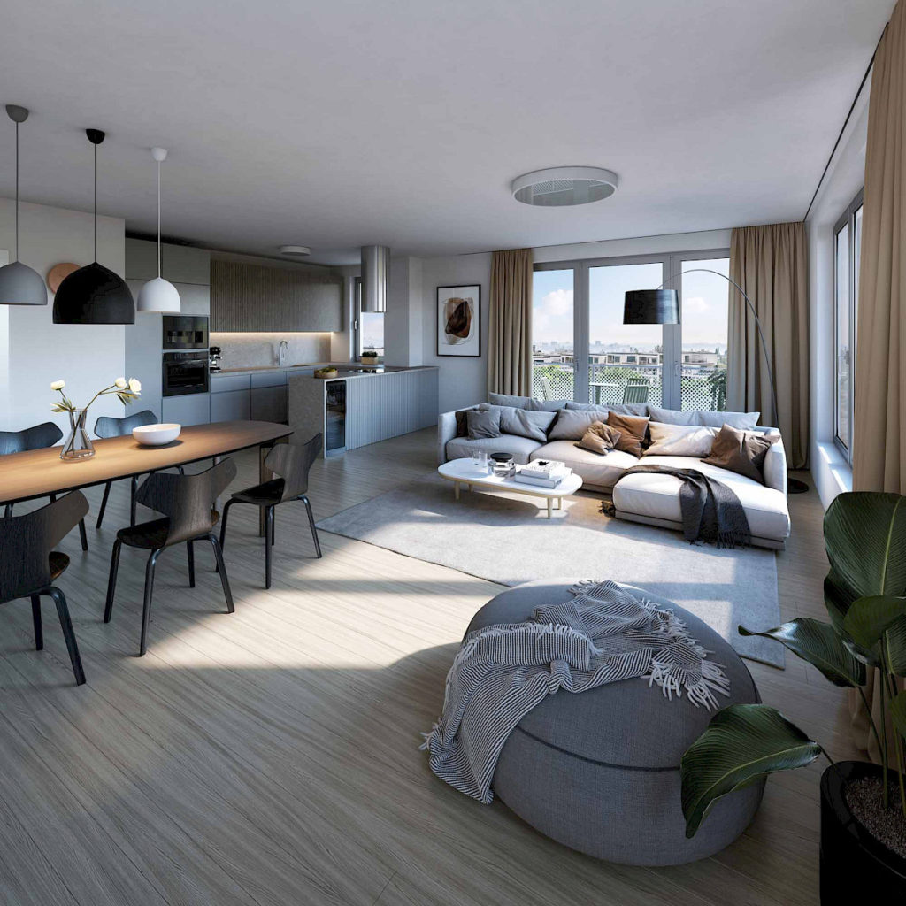 Nové byty v Praze lákají: Projekt Nad skálou Barrandov spouští prodej moderního bydlení