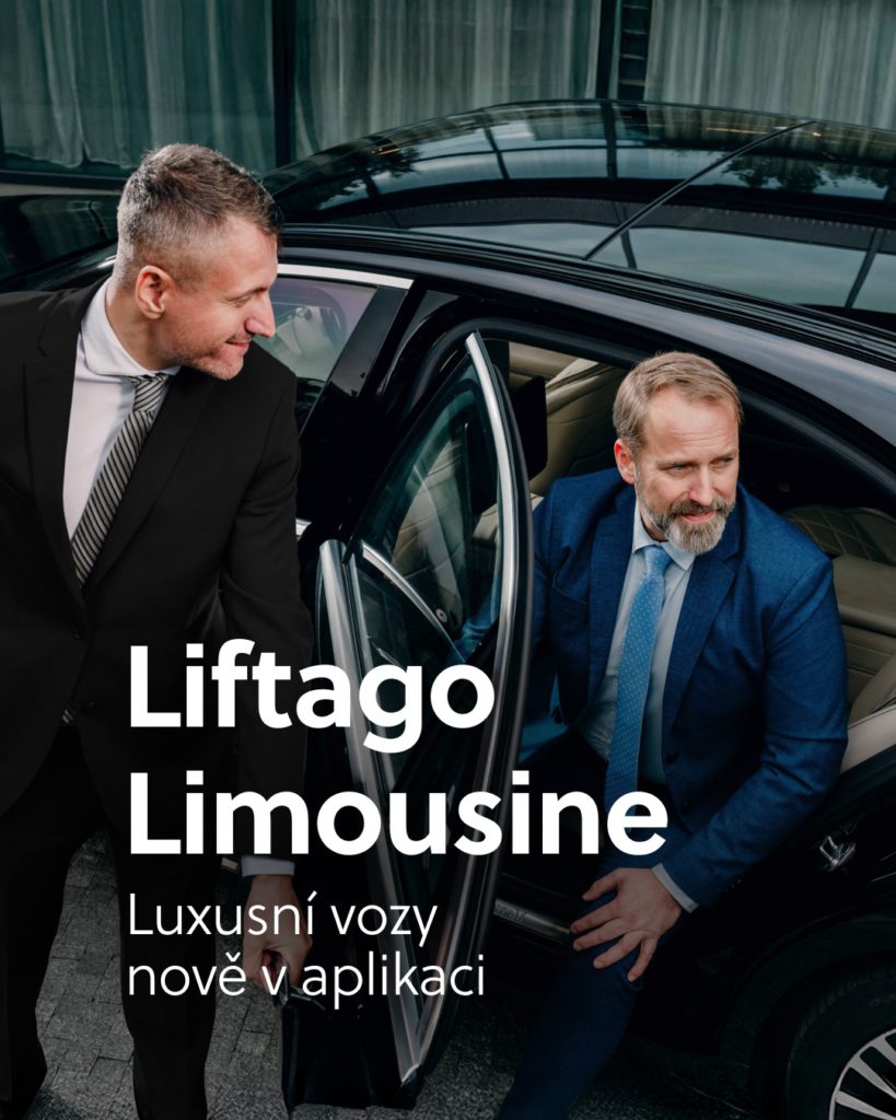 Liftago Limousine je nově dostupné přímo v aplikaci