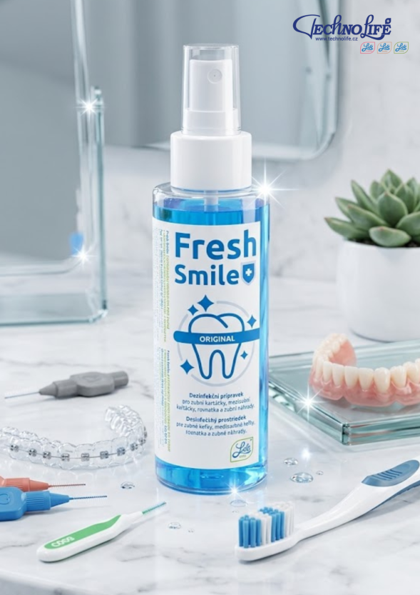 Fresh Smile přináší nový pohled na hygienu zubních pomůcek