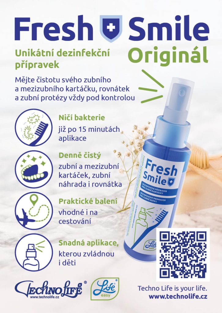 Fresh Smile přináší nový pohled na hygienu zubních pomůcek